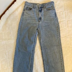 H&M size 6 wide leg jeans
